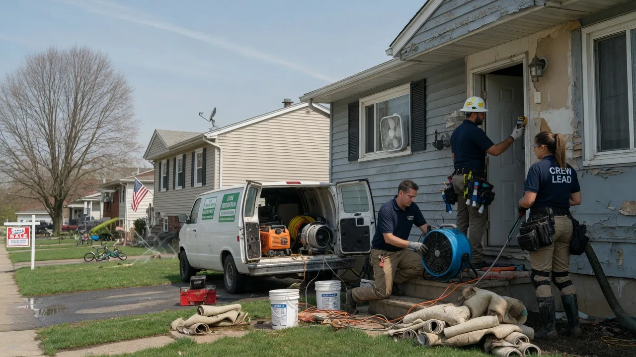 Flood Cleanup in Ruffin, NC near me